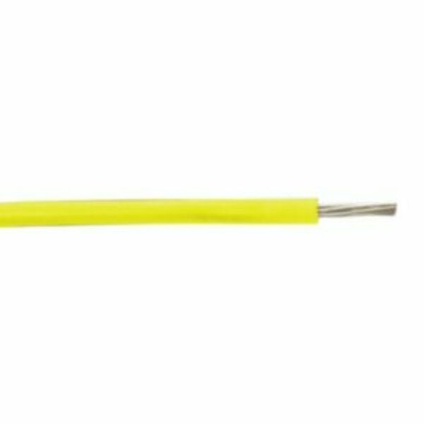 Sequel Wire & Cable 18 AWG, UL 1007 Lead Wire, 16 Strand, 105C, 300V, Tinned copper, PVC, Yellow, Sold by the FT F18041$104